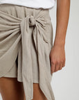 Falda short Riñihue beige - Frøens