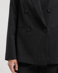 Chaqueta mujer Latte grafito - Poliéster reciclado - Frøens