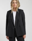 Chaqueta mujer Latte grafito - Poliéster reciclado - Frøens