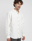 Camisa manga larga Basic blanco - Lino y algodón orgánico - Frøens