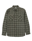 Camisa manga larga Franela verde - Algodón orgánico - Frøens
