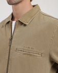 Chaqueta hombre Huasco beige - Algodón orgánico - Frøens
