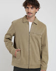 Chaqueta hombre Huasco beige - Algodón orgánico - Frøens