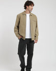 Chaqueta hombre Huasco beige - Algodón orgánico - Frøens