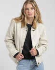 Chaqueta mujer Barn crudo - Algodón orgánico - Frøens