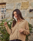 Chaleco mujer natal beige