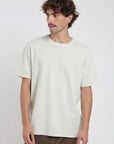 Polera manga corta hombre Plain Heavyweight beige - Algodón orgánico - Frøens