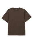 Polera manga corta hombre Oversize café - Algodón orgánico - Frøens