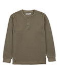 Polerón hombre Atlántico olivo - Algodón orgánico - Frøens