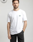 Polera manga corta hombre Sol blanco - Algodón orgánico - Frøens