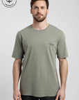 Polera manga corta hombre Roadtrip verde - Algodón orgánico - Frøens