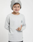 Beanie kids Paine gris - Poliéster reciclado
