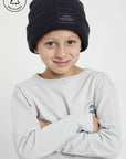 Beanie kids Paine azul - Poliéster reciclado