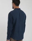 Label - Camisa manga larga Amalfi azul Froens