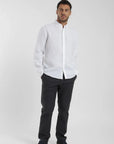 Label - Camisa manga larga Amalfi blanco Froens