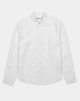 Label - Camisa manga larga amalfi 100% lino blanco - Froens