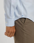 Label - Camisa manga larga Non iron celeste Froens