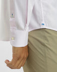 Label - Camisa manga larga York mini check rosado Froens