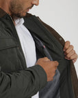 Label - Chaqueta hombre Bilbao olivo Froens