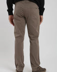 Label - Pantalon hombre Shaper cafe Froens