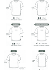 Guía de calces de poleras Froens: plain, heavyweight, oversize, crop y slim