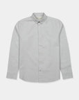 Label - Camisa manga larga oxford gris