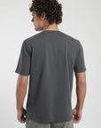 Polera manga corta hombre Heavyweight Loose grafito - Algodón orgánico - Frøens