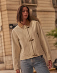 Chaqueta mujer Barn crudo - Algodón orgánico - Frøens