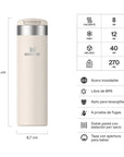 Botella Térmica Stanley Aerolight Cream Glimmer | 591 ml