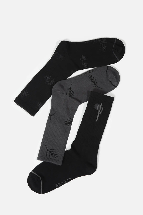 Pack x3 calcetín hombre multicolor