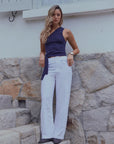 Pantalón mujer faro blanco Froens