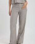 Pantalón mujer faro stripes beige Froens