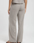 Pantalón mujer faro stripes beige Froens