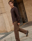 Pantalón hombre Craft café - Algodón orgánico