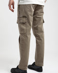 Pantalón hombre Cargo Olivo - Algodón orgánico - Frøens