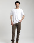 Pantalón hombre Shaper taupe - Algodón orgánico - Frøens