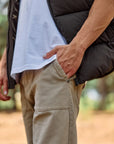 Pantalón hombre Utility beige