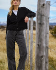 Jeans mujer Tara negro - Frøens