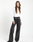 Jeans mujer Tara negro - Frøens
