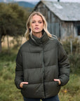 Parka mujer Aymara verde - Frøens