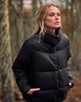 Parka mujer Aymara negro
