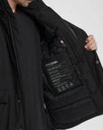 Parka hombre Ranco negro