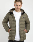 Parka hombre Huemul olivo