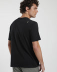 Polera manga corta hombre Pato negro - Algodón orgánico - Frøens