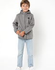 Polar kids boy Antuco gris - Poliéster reciclado