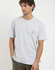 Polera manga corta hombre Fox gris Froens