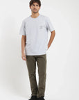 Polera manga corta hombre Fox gris Froens