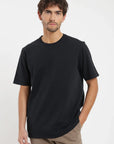 Polera manga corta hombre Heavyweight negro Froens