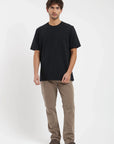 Polera manga corta hombre Heavyweight negro Froens