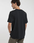 Polera manga corta hombre South negro